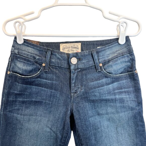 Dylan George & Co. Womens Size 26 "Sandra Baby Boot" Dark Wash Jeans USA Made - Picture 3 of 14